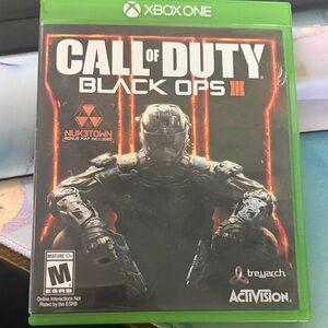 Call of Duty: Black Ops III - Xbox One Game (Green Case)